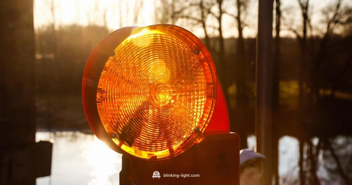 Red Light Alert - Blinking Light
