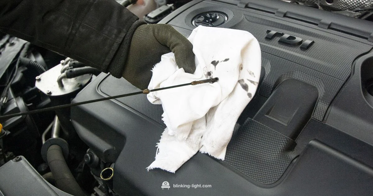 Blinking Oil Can Light - Blinking Light