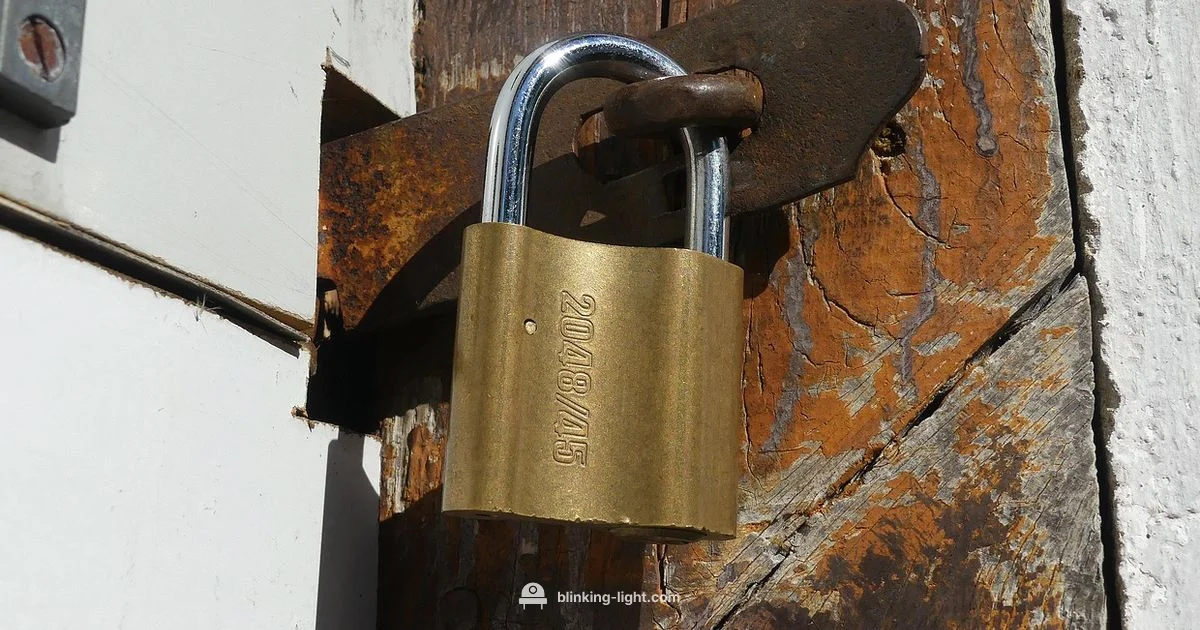 Anti Theft Light - Blinking Light