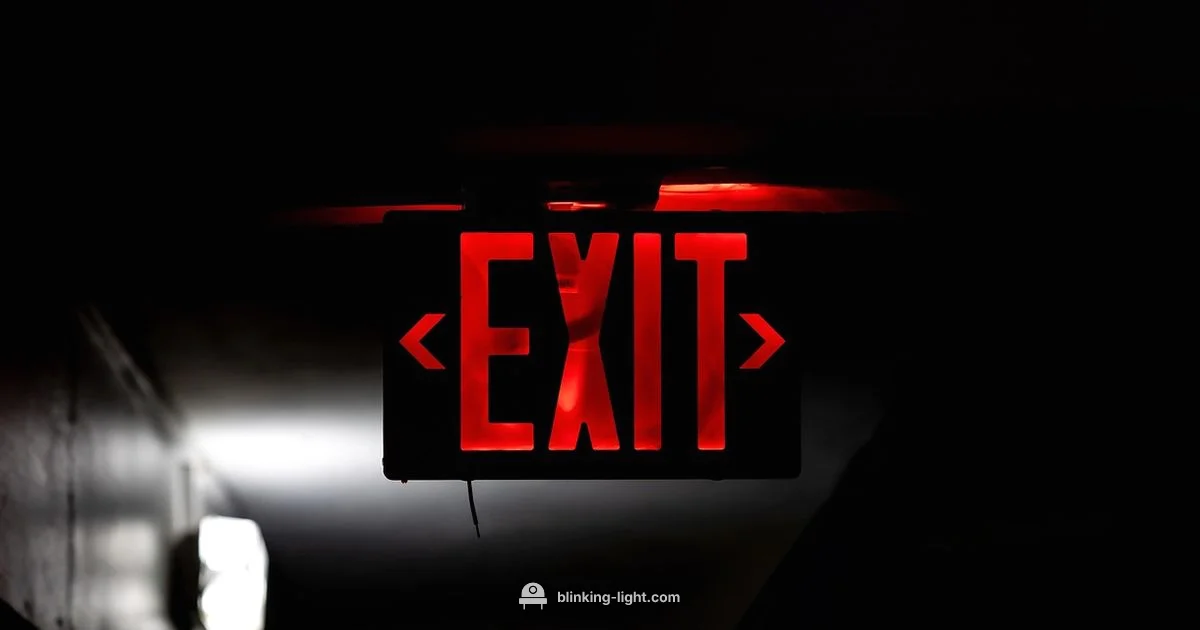 Safe Baby Lighting - Blinking Light