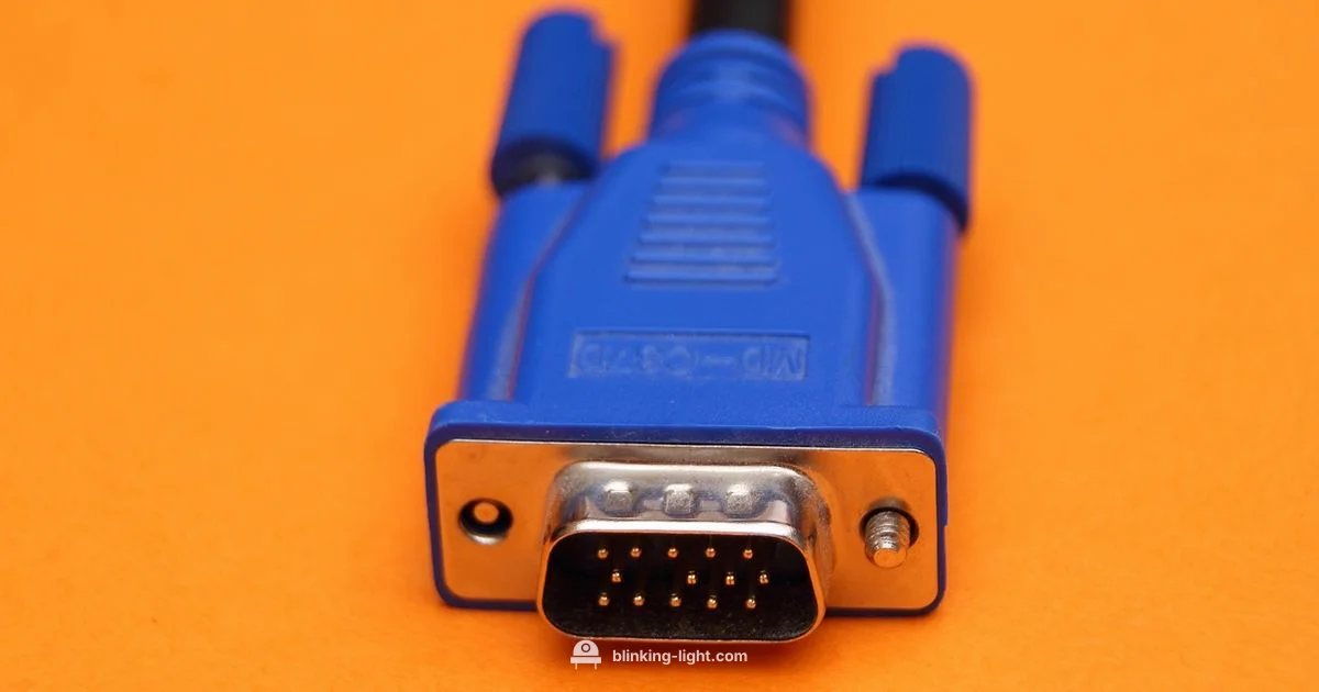 VGA Indicator Troubleshooting VGA Indicator Troubleshooting - Blinking Light