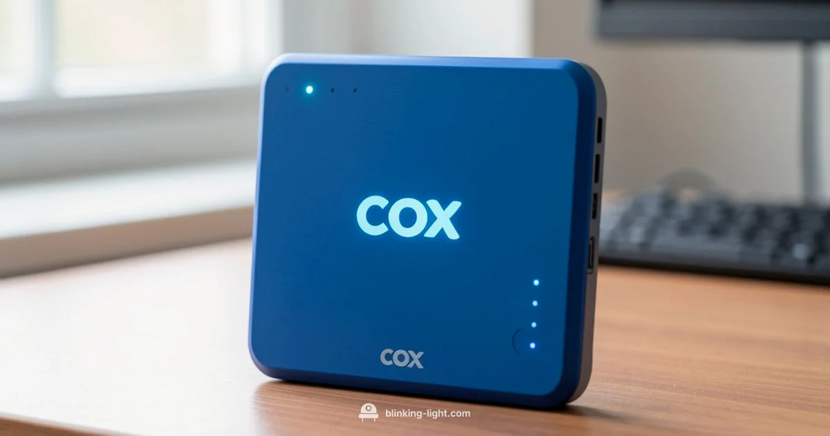 Blue LED Alert Blue LED Alert - Blinking Light