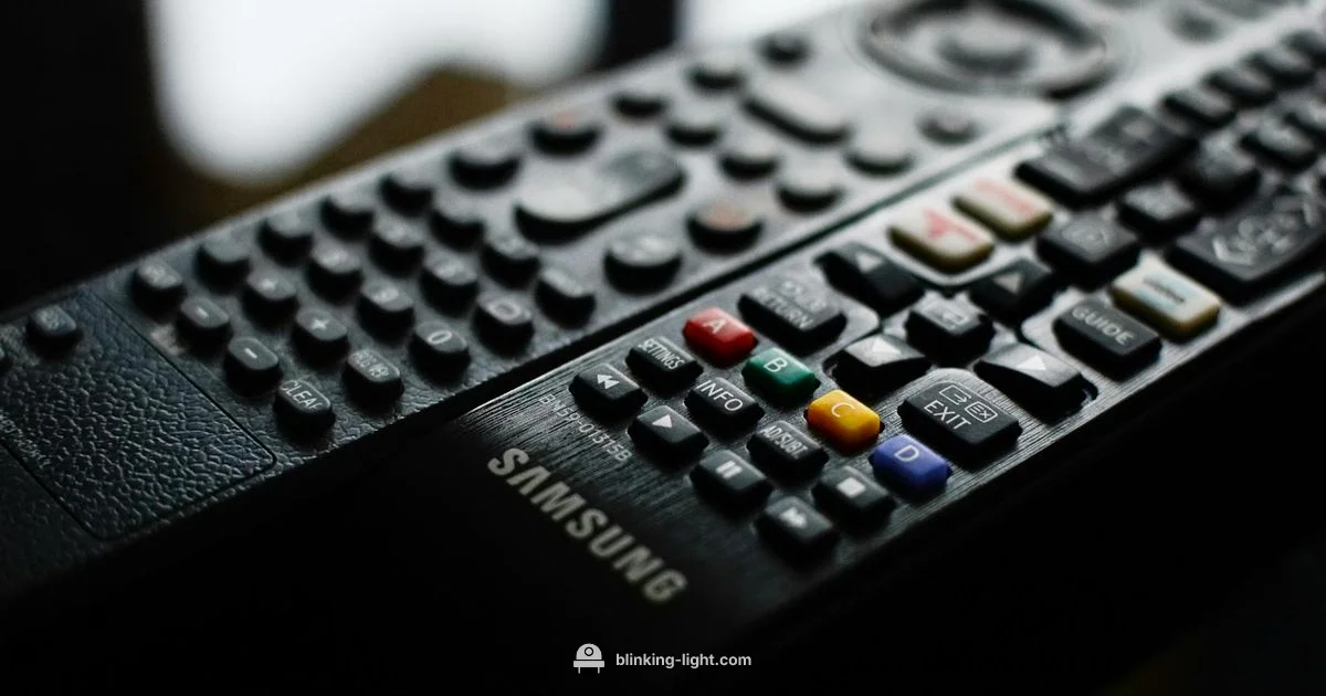 Samsung TV Signals - Blinking Light