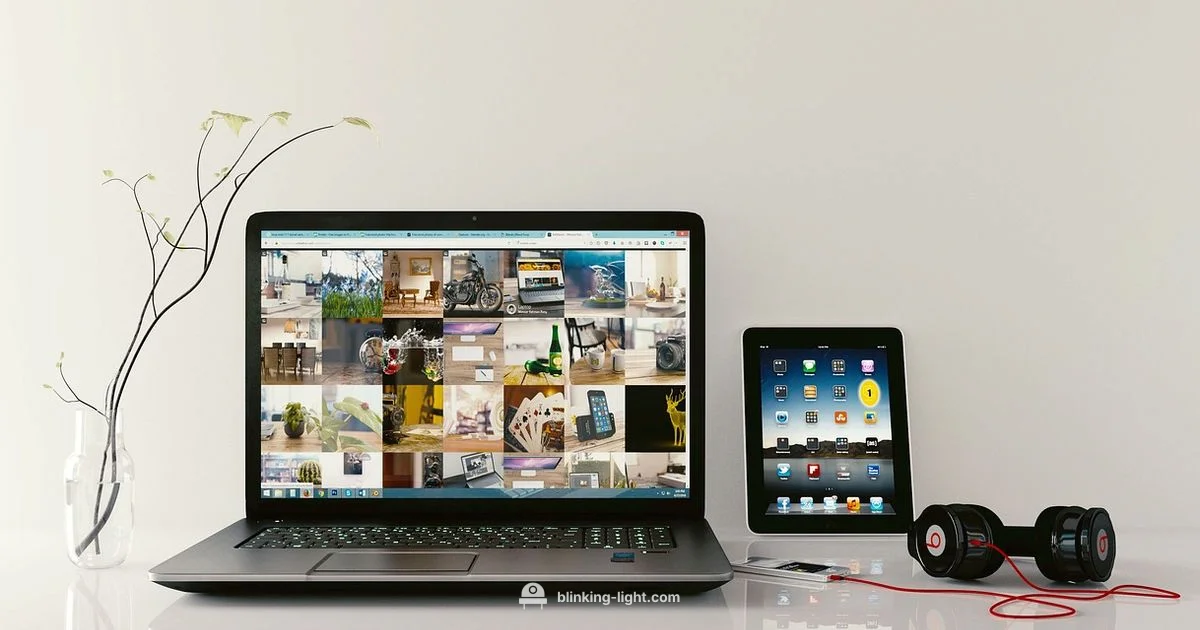 Decode Laptop Lights Decode Laptop Lights - Blinking Light