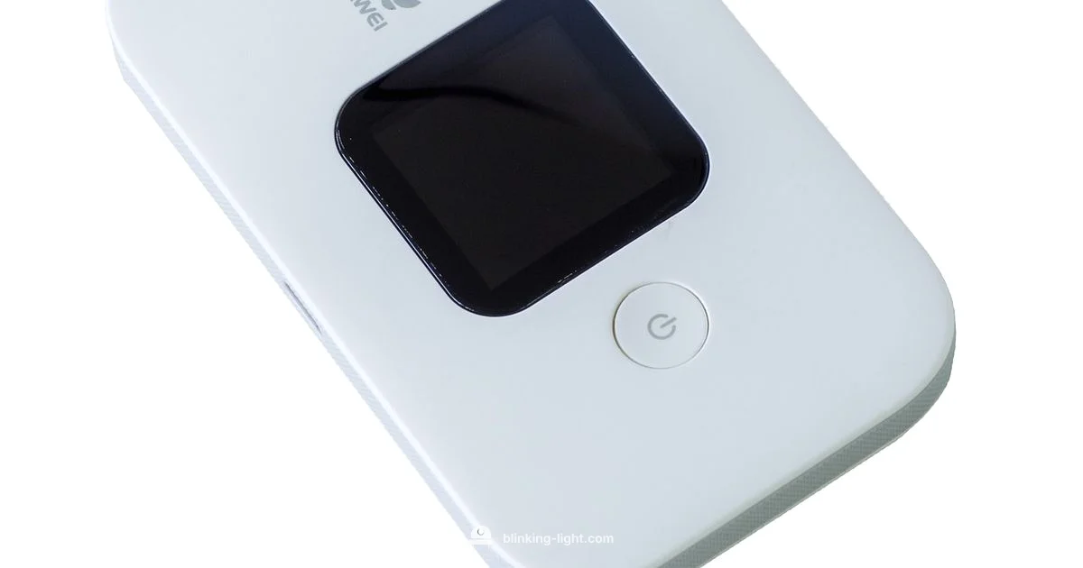 Blinking Router LED - Blinking Light