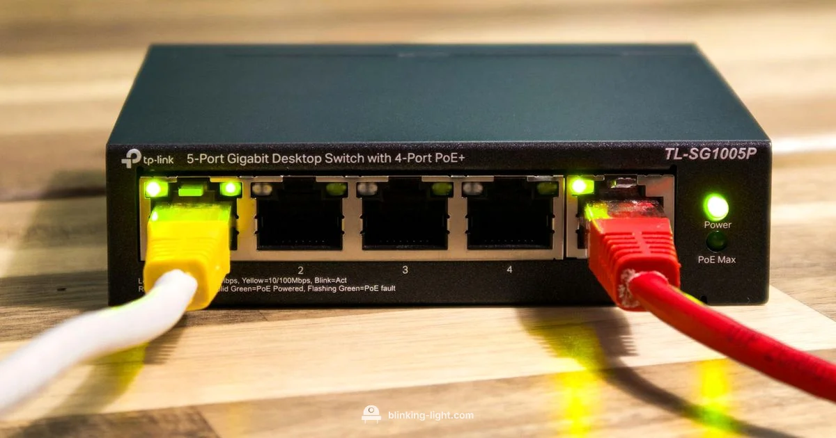 Blinking Yellow Light - Blinking Light