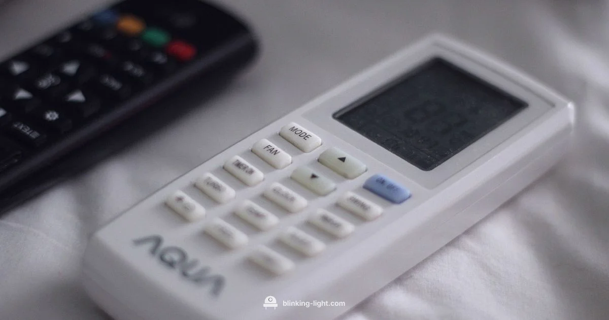 Aircon Blinking Guide - Blinking Light