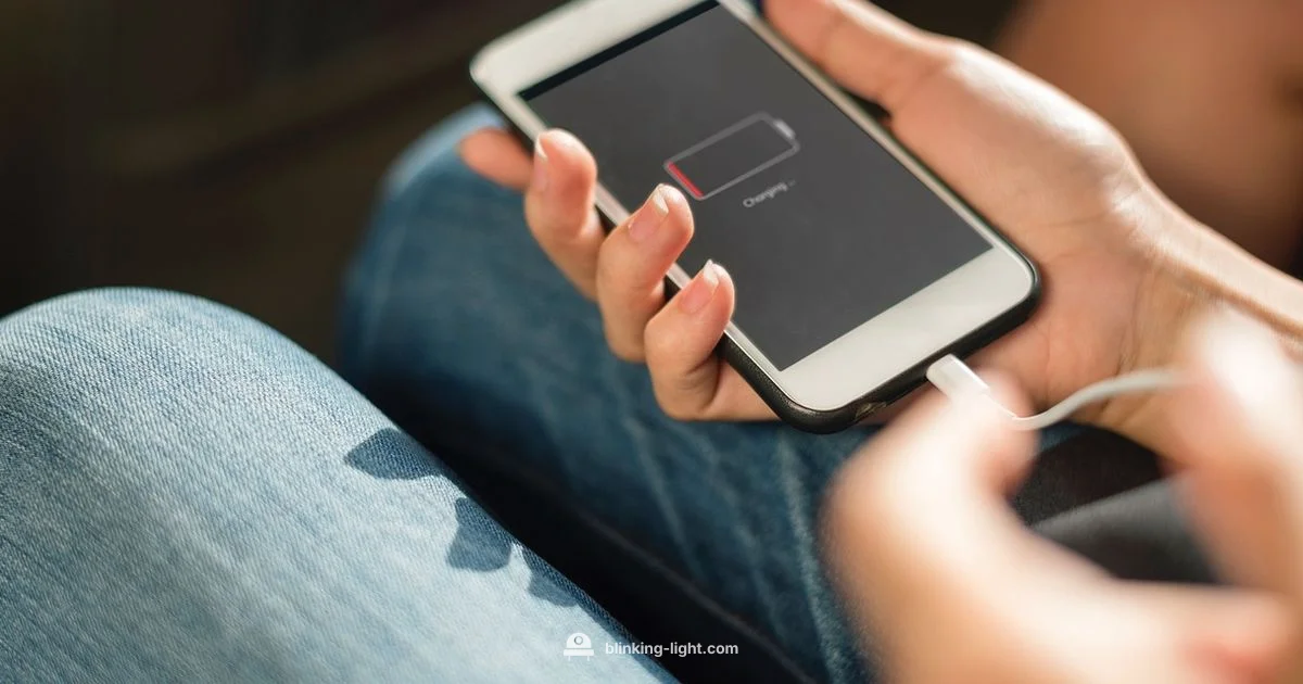 Blinking Charge Indicator Blinking Charge Indicator - Blinking Light