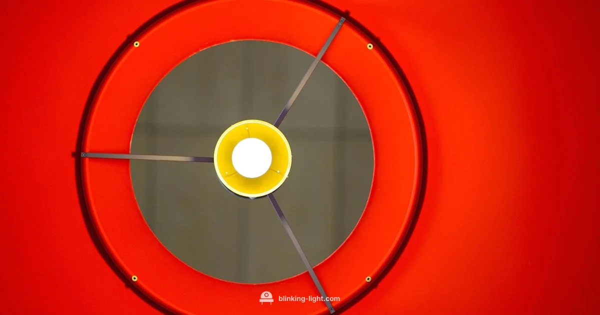 Red Blinking Test Light - Blinking Light