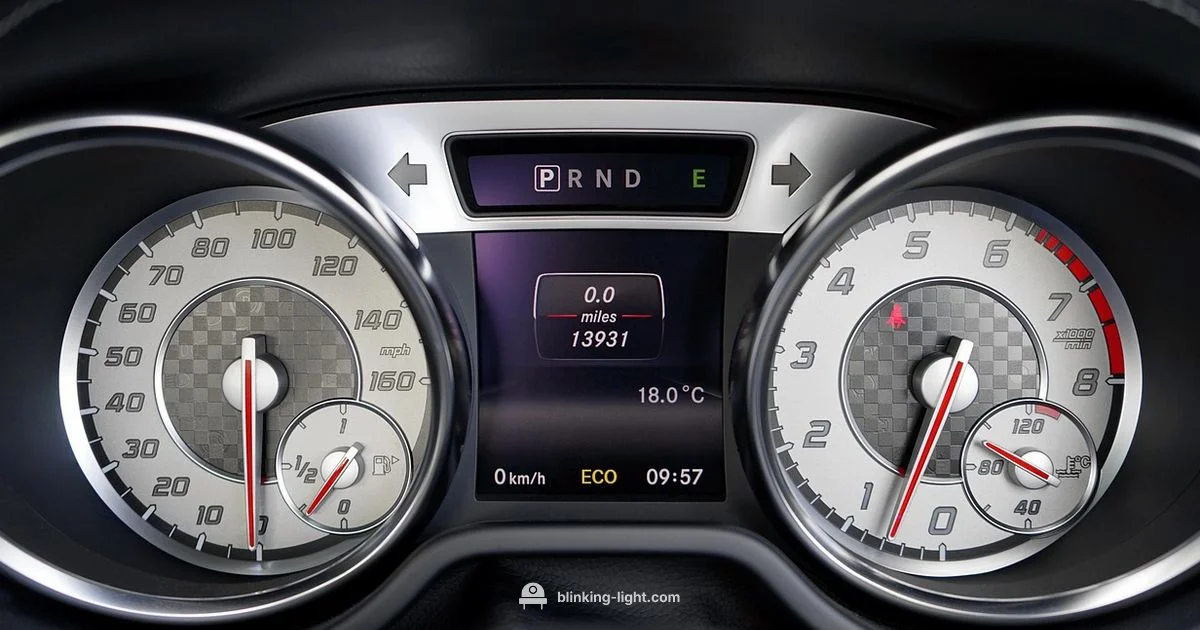 Blinking Engine Light - Blinking Light