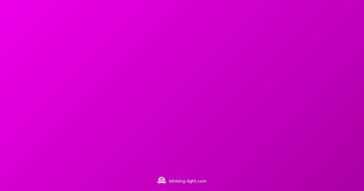 Flashing Red Light - Blinking Light (illustration)