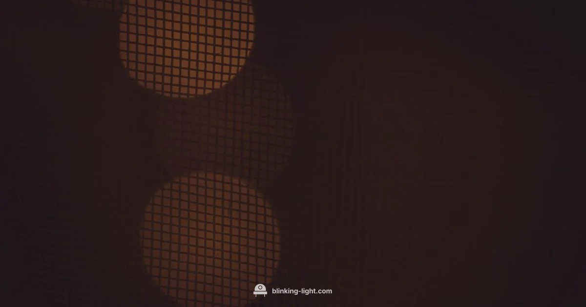 Flashing Red Light - Blinking Light