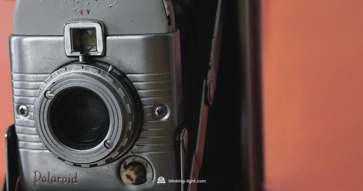 Blinking Light Polaroid