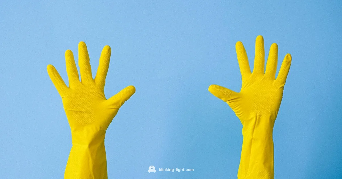 Yellow Blinking Light Yellow Blinking Light