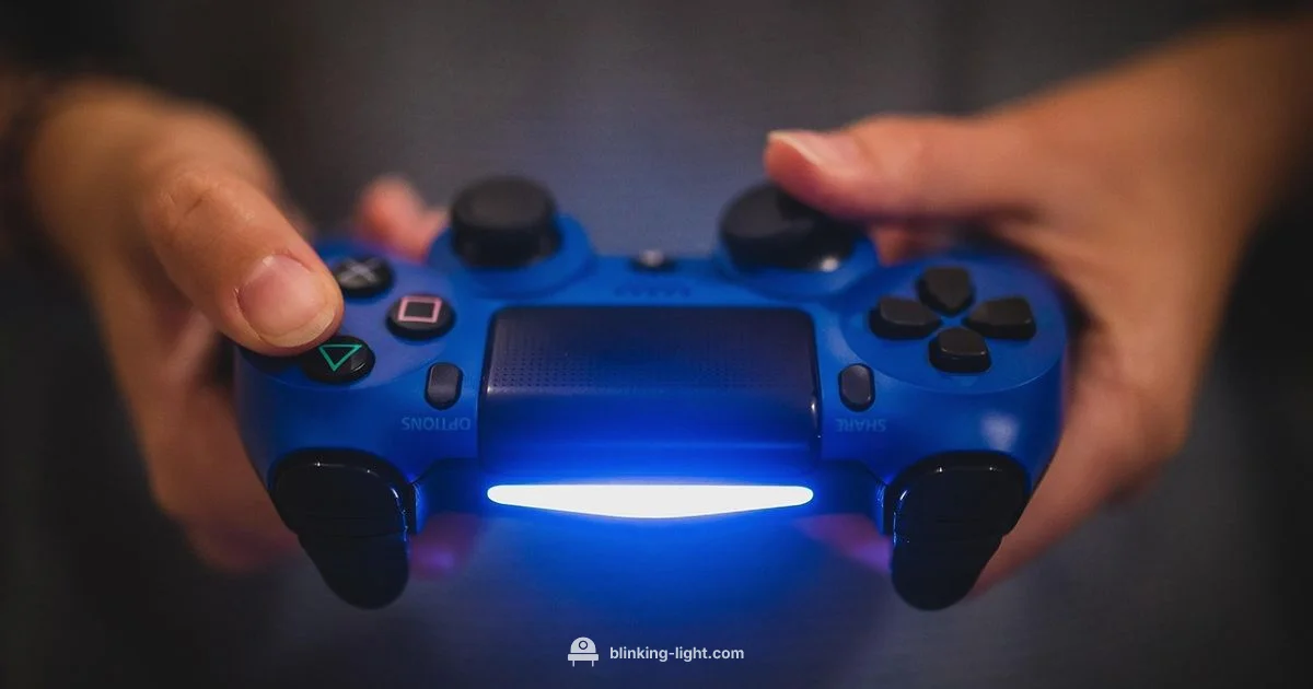 Blue Light Guide - Blinking Light