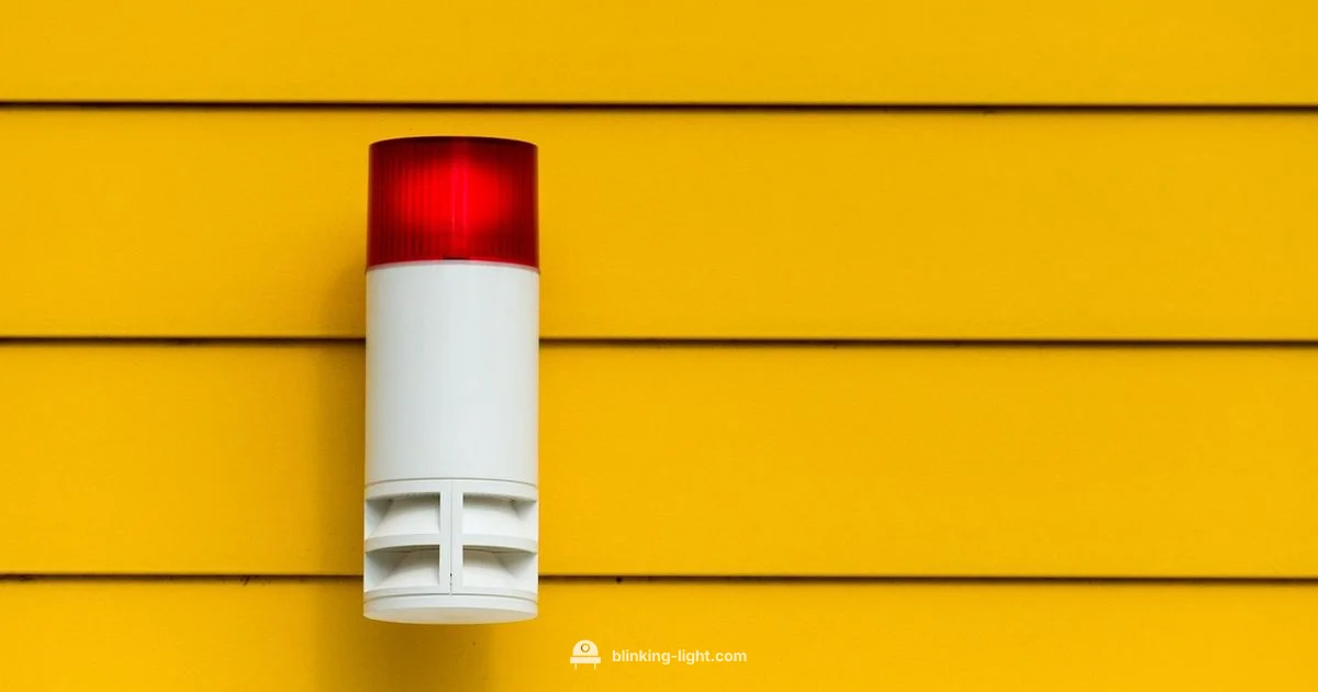 Red Blink Alarm Red Blink Alarm - Blinking Light