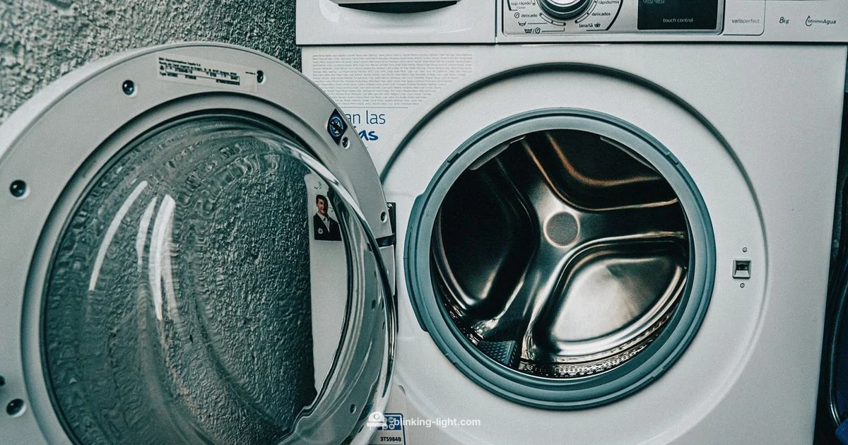 Washer Light Fix Washer Light Fix - Blinking Light