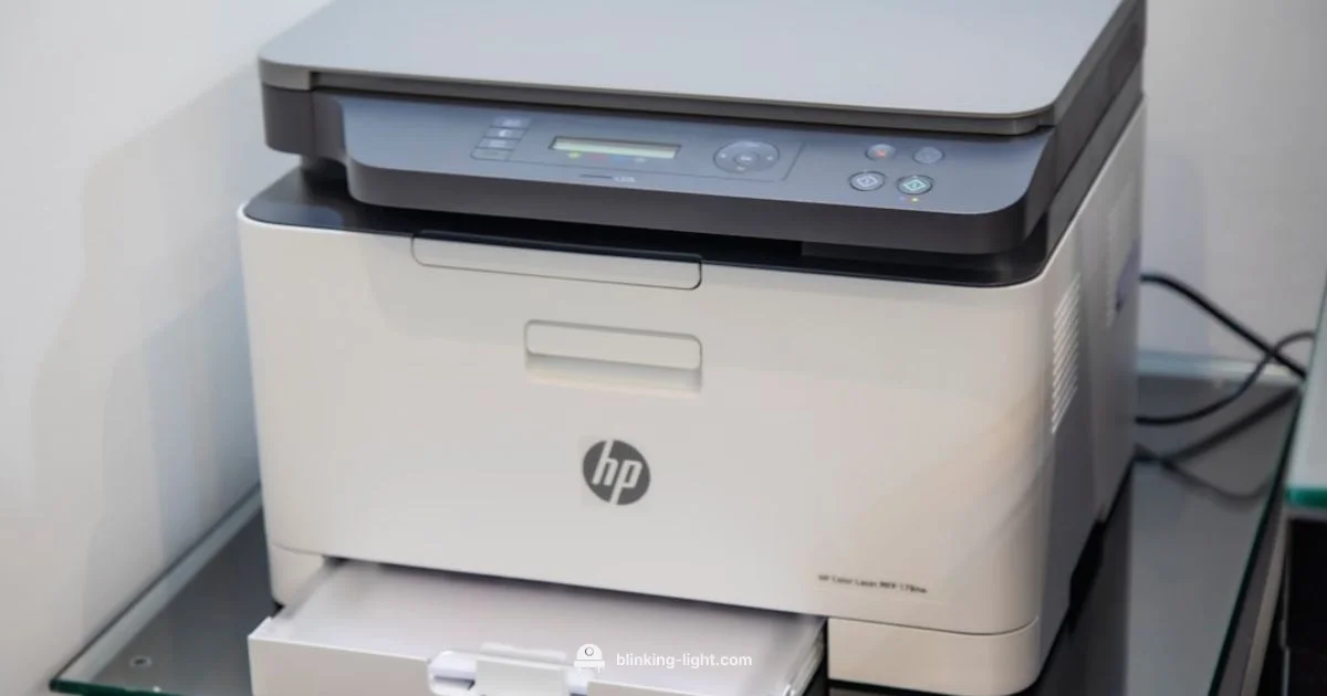 HP Printer Blink HP Printer Blink - Blinking Light