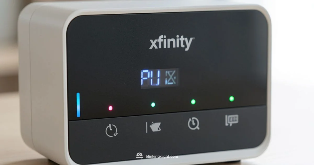Xfinity LED Status Xfinity LED Status - Blinking Light