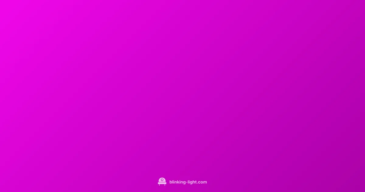 Remove Blinking Light (illustration)