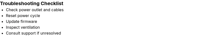 Checklist for TCL TV blinking light troubleshooting