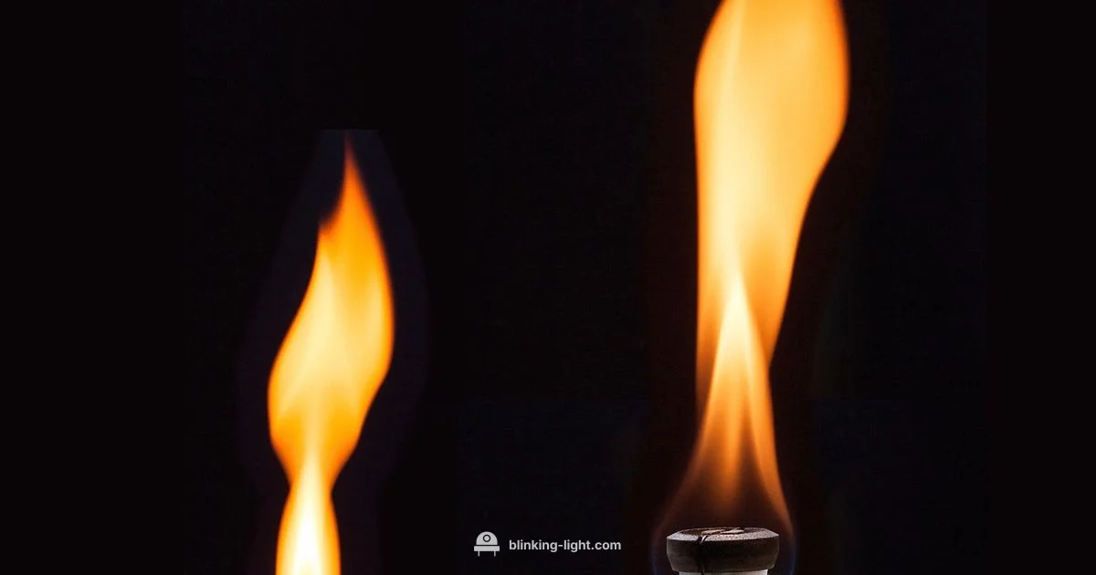 Furnace Yellow Blink - Blinking Light