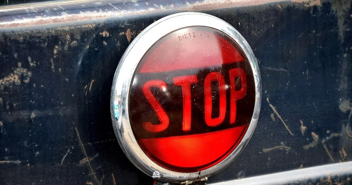 Red Light Rules - Blinking Light