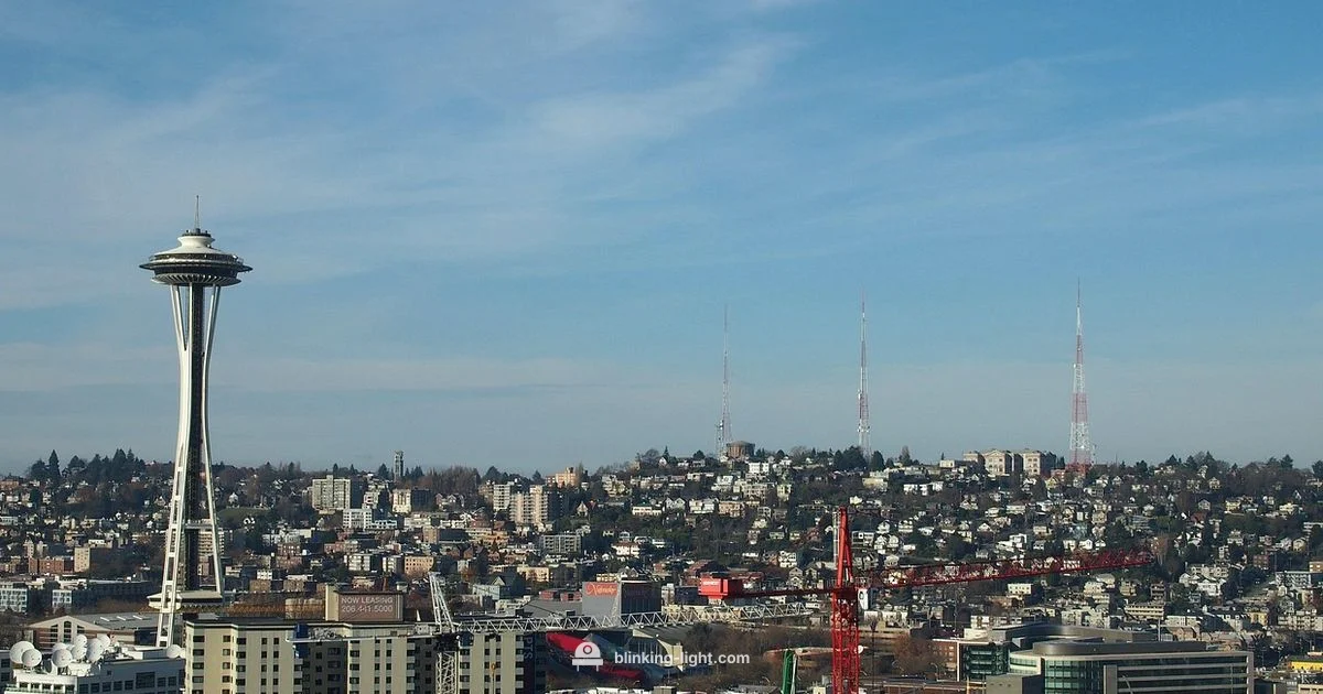 Tower Beacon Guide - Blinking Light