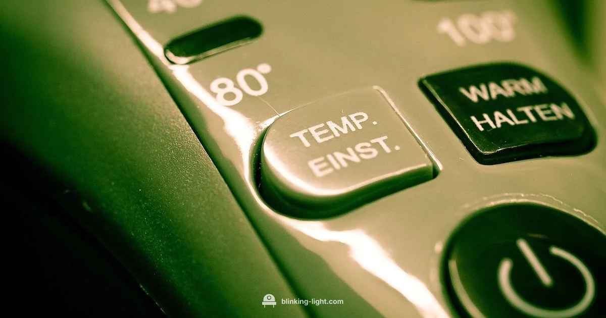 Blinking Water Heater - Blinking Light