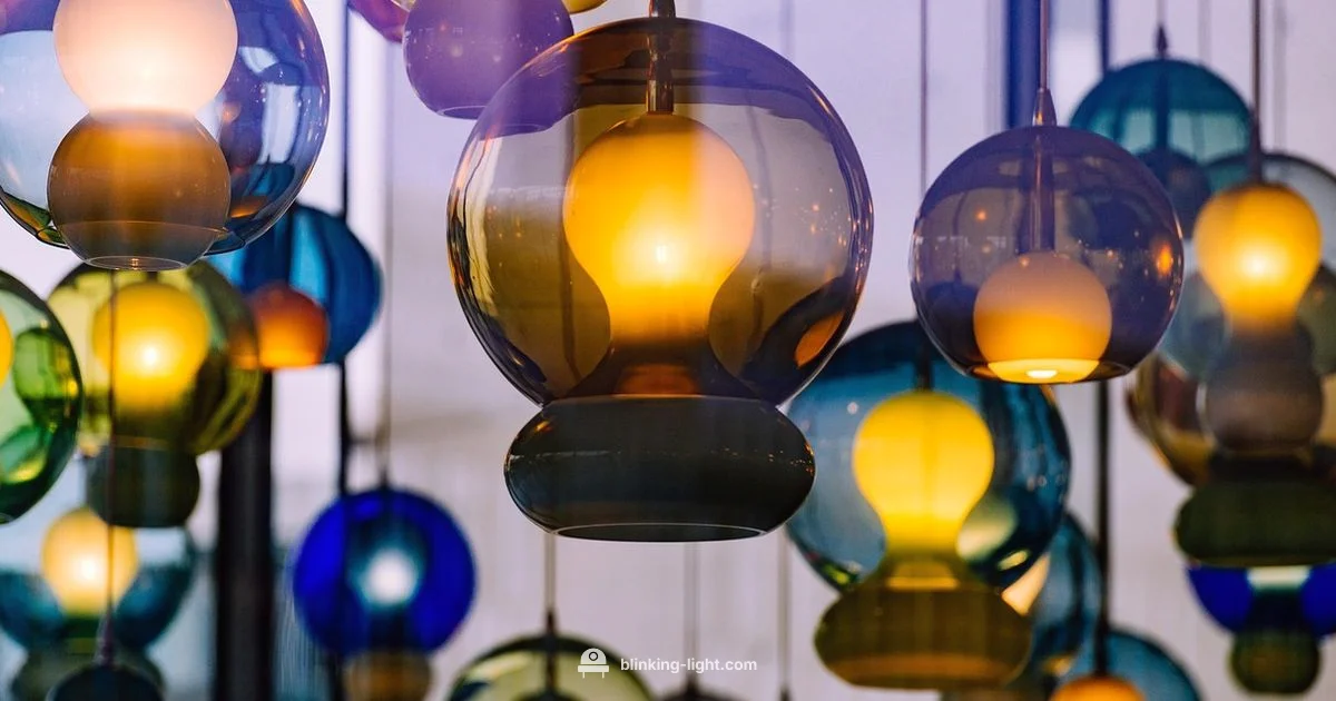 Red Deco Light - Blinking Light