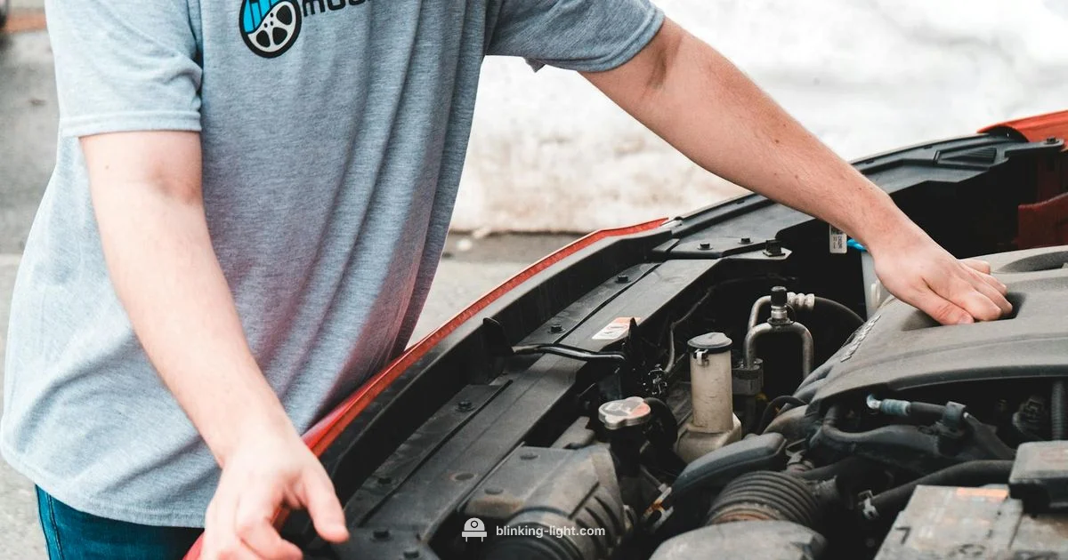 Blinking Engine Light Blinking Engine Light - Blinking Light