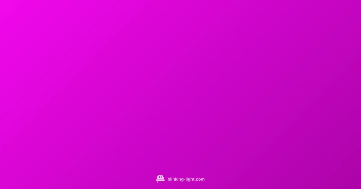 Blue Light Fix - Blinking Light (illustration)