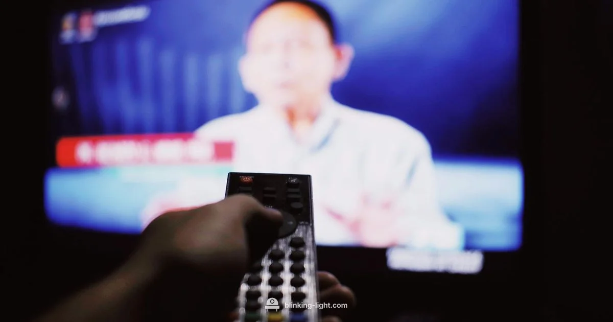 Green Remote Light - Blinking Light