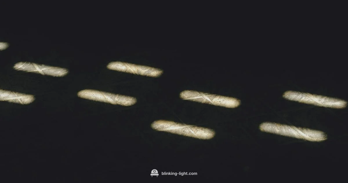 Morse Signal Demo Morse Signal Demo - Blinking Light