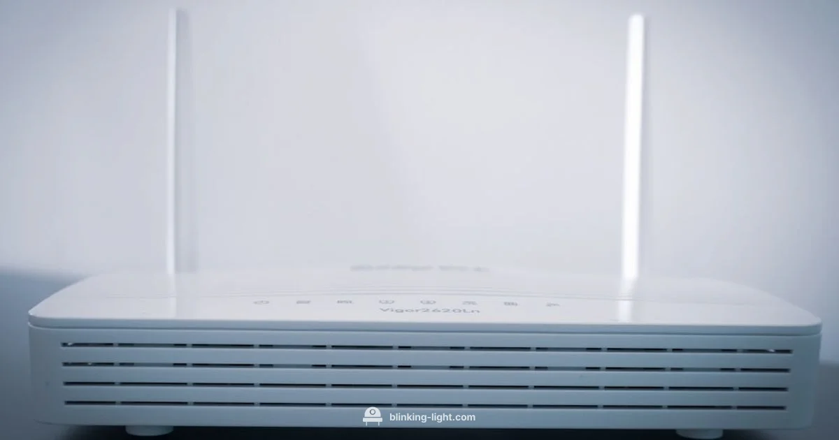 Quantum Blue Light - Blinking Light