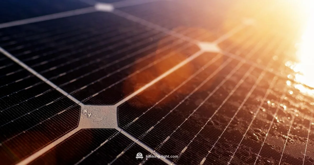 Solar Indicator Solar Indicator - Blinking Light