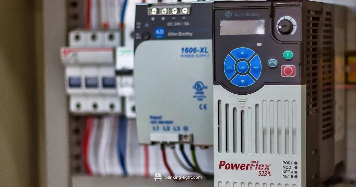 Ladder Logic LED Signals - Blinking Light