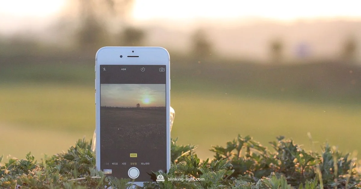 Camera Indicator Light - Blinking Light