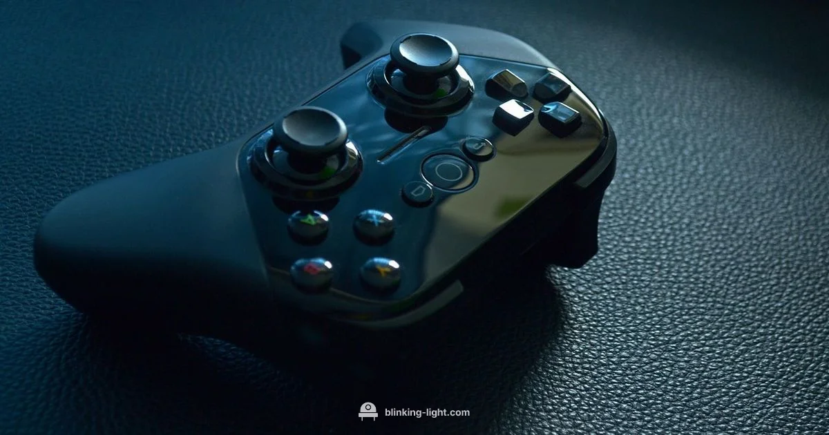 PS4 Controller Blue Blink - Blinking Light