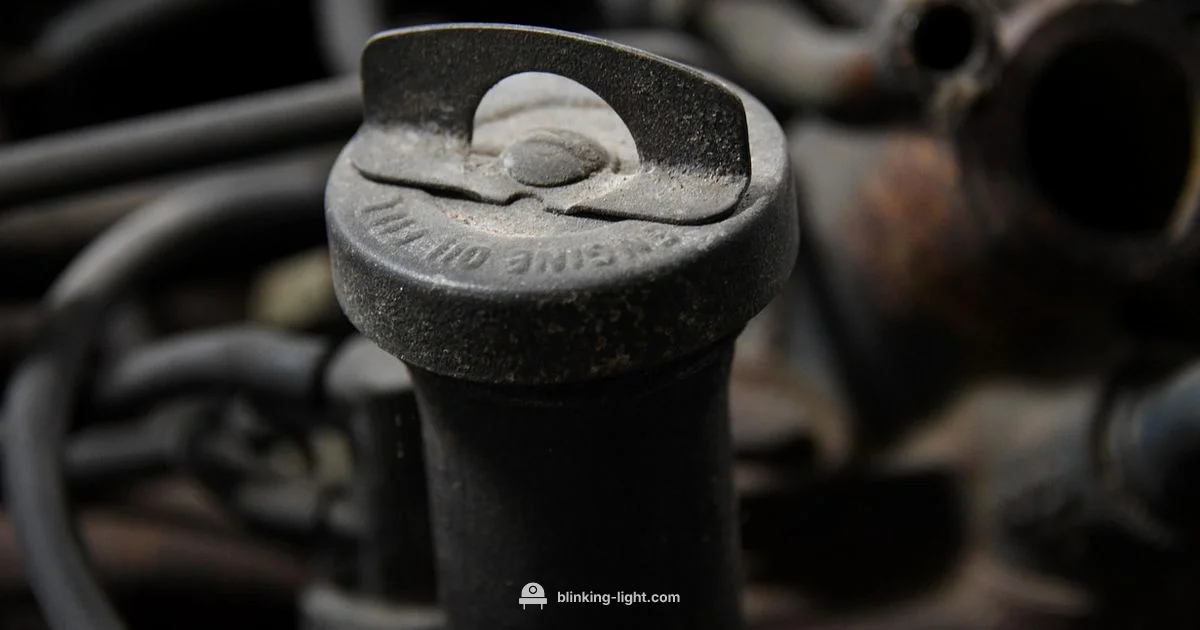 Blinking Red Oil Light Blinking Red Oil Light - Blinking Light