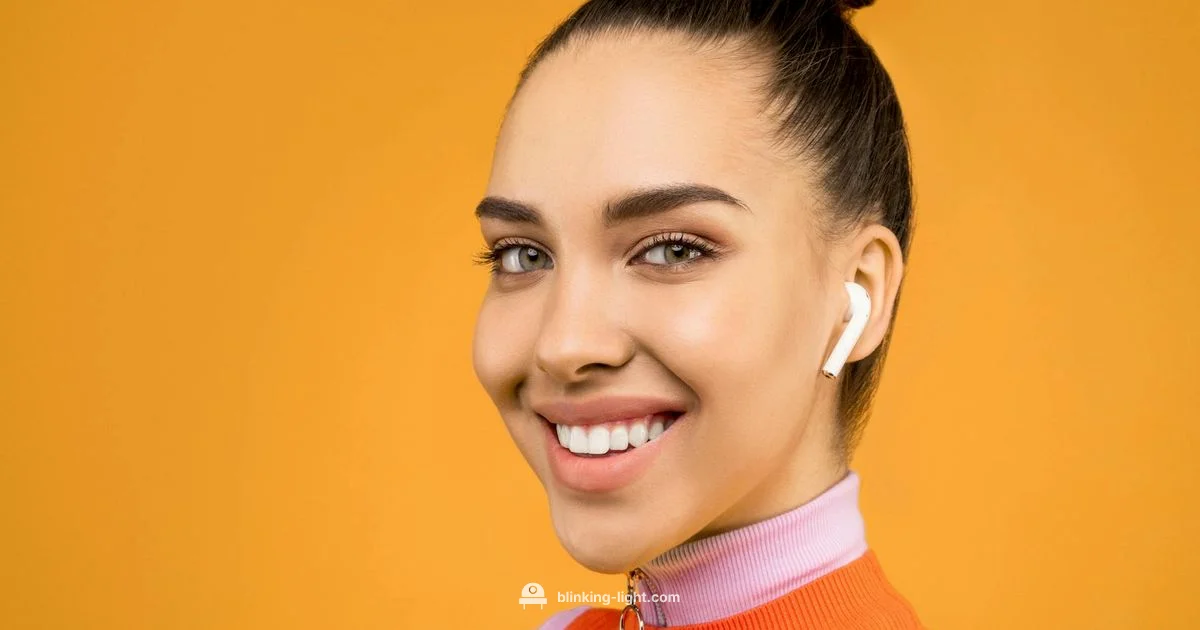 AirPods Orange Light - Blinking Light