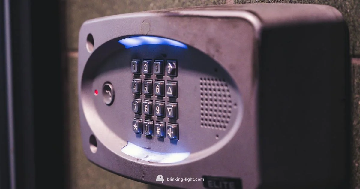 Blink Security Light - Blinking Light