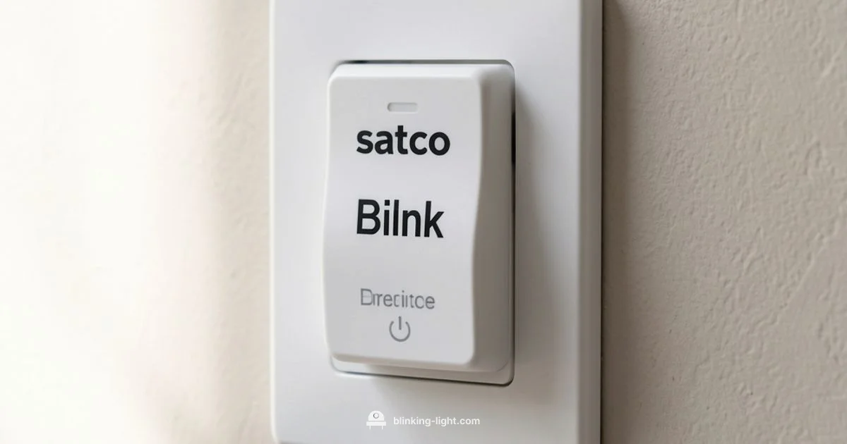 Satco Blink Guide - Blinking Light