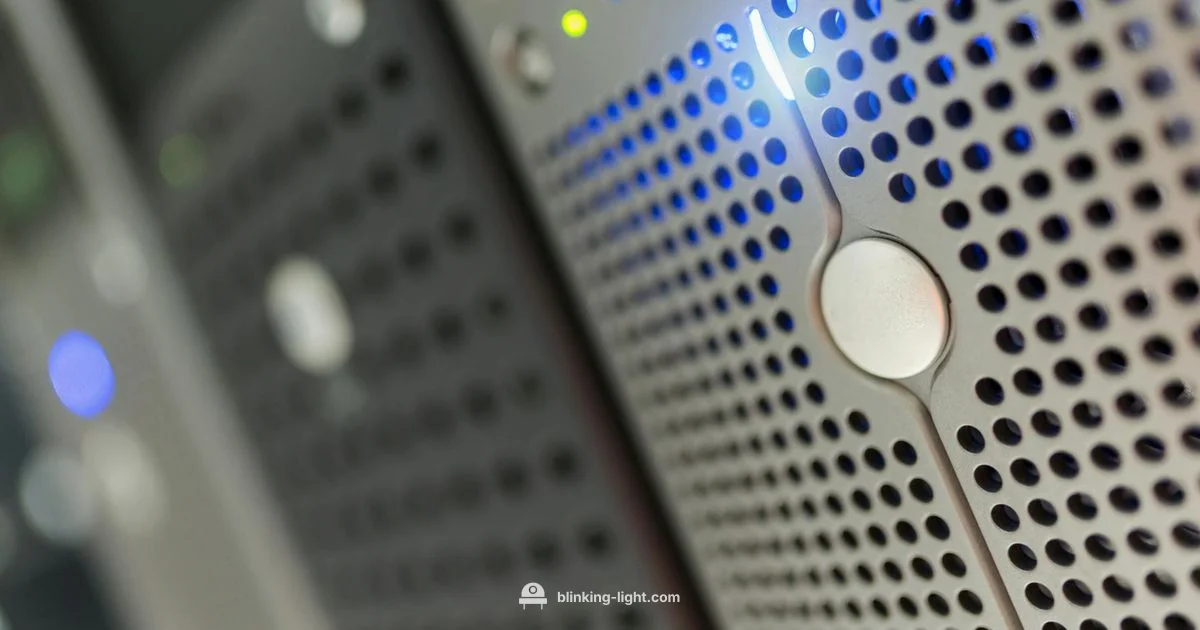 Blinking Light Router