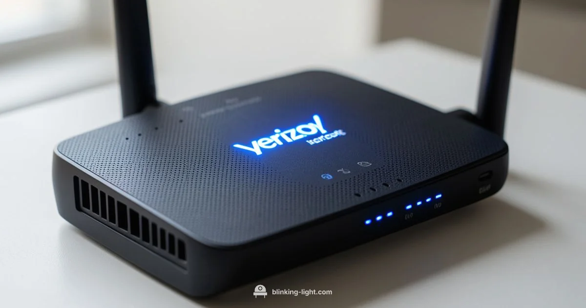 Verizon Router LED Guide - Blinking Light