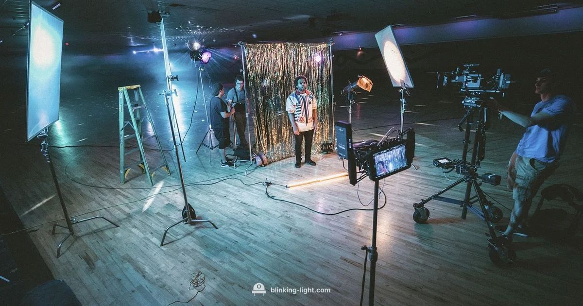 Stable Lighting Setup - Blinking Light