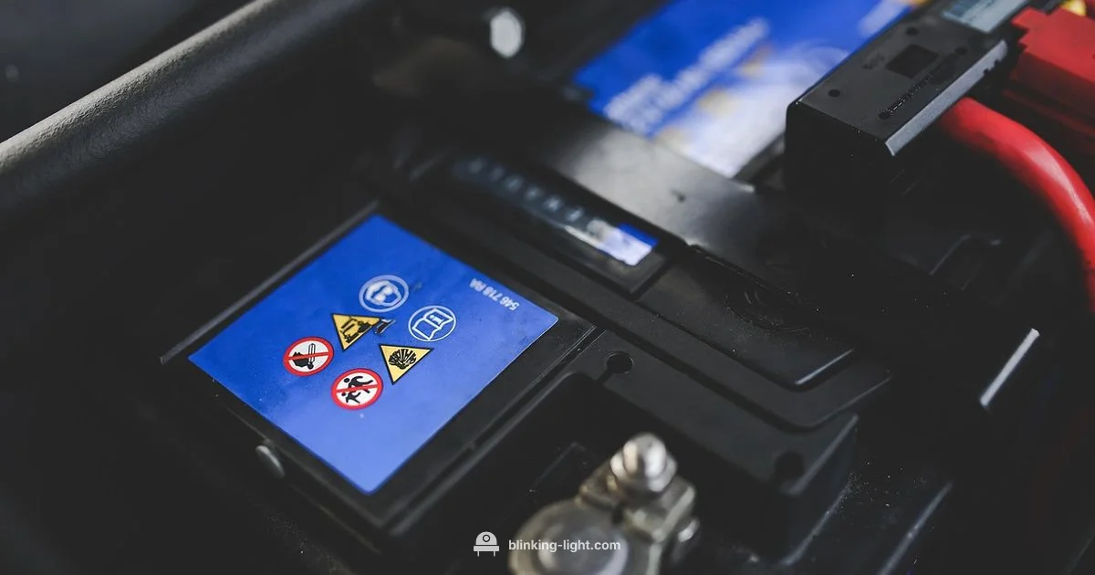 Red Light Alert - Blinking Light