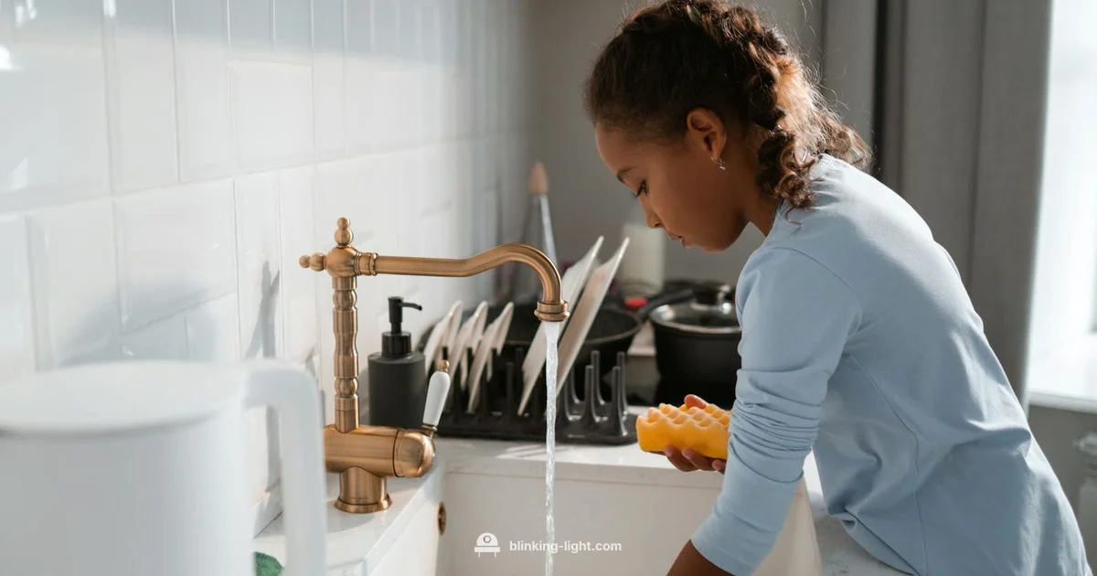 GE Dishwasher Indicator - Blinking Light